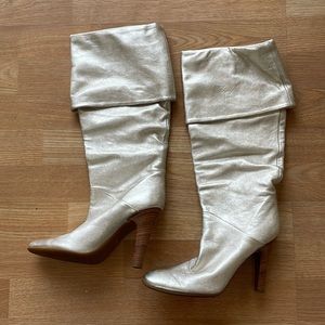 Vicini Gold Boots size 37